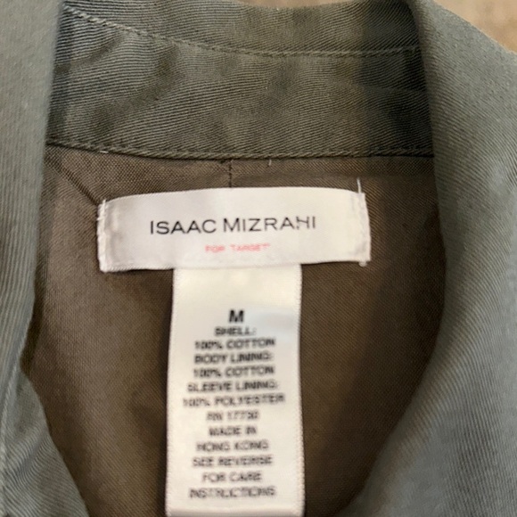 Isaac Mizrahi Khaki Jean Jacket - Picture 10 of 10